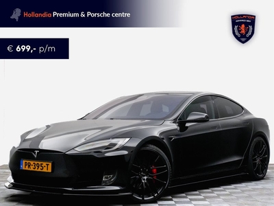 Tesla Model S 100D Ludicrous+ Performance 58890,- bruto 750pk/970nm AeroPack (panodak,alcantara hemel,carbon,autopilot)