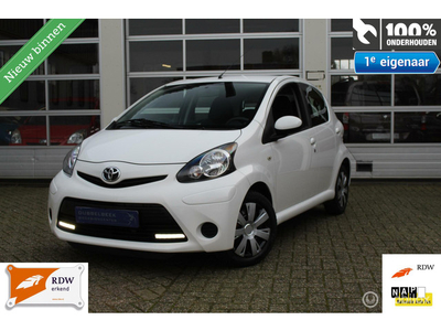 Toyota Aygo 1.0-12V VVT-I 5-Deurs Facelift 2 Aspiration/Comfort Ledverlichting Airconditioning Centr.Deurvergr. Elek.Ramen Stuurbekrachtiging Radio/Cd/Aux 12Volt-Aansl. Isofix *Verkocht*