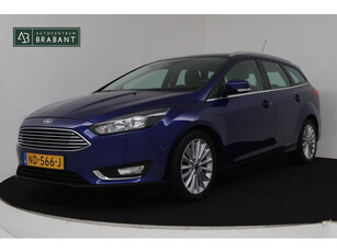 Ford Focus Wagon 1.5 Titanium Automaat (NAVIGATIE, TREKHAAK, CRUISE, PARKEERSENSOREN, NL-AUTO, GOED ONDERHOUDEN)