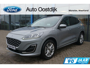 Ford Kuga 2.5 PHEV Vignale 225PK Panodak Adaptieve Cruise Winterpack Camera Blind-Spot Stoelgeheugen Navi Climate B&O Head-Up *1500KG Trekgewicht*