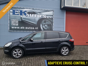 Ford S-Max Titanium 203pk Aut. Adap.cruise, Leer, Ecc, Navi