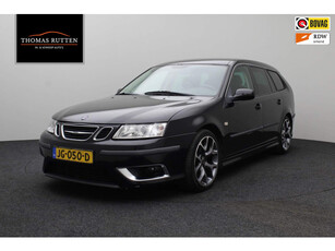 Saab 9-3 Sport Estate 2.8 V6 T Aero 2007 Nieuwe APK | Automaat | Navigatie | Airco | Trekhaak | lederen bekleding | Cruise control | PDC