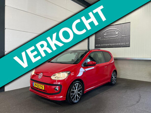 Volkswagen Up! 1.0 high up! BlueMotion Pano, Airco, Cruise Control, Navigatie, Elektrische Ramen, Parkeersensoren Achter