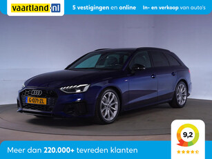 Audi A4 Avant 35 TFSI S Line Black Edition Aut. [ B&O Virtual Navi Trekhaak ]