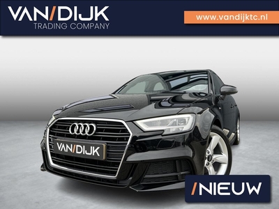 Audi A3 Sportback 1.0 TFSI Sport S Line Edition ✓Full LED ✓Afgevlakt stuur ✓Half Leder Sportstoelen ✓Navigatie Full Map ✓Climate ✓Cruise ✓Parkeersensoren