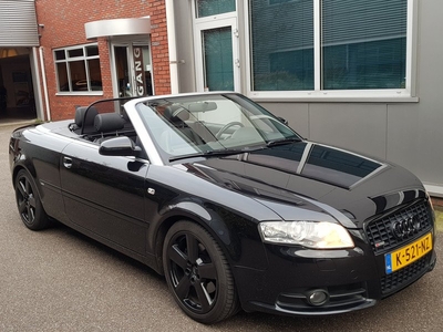 Audi A4 Cabriolet 1.8 T S Line Leder Sportint Navi Ecc Xenon