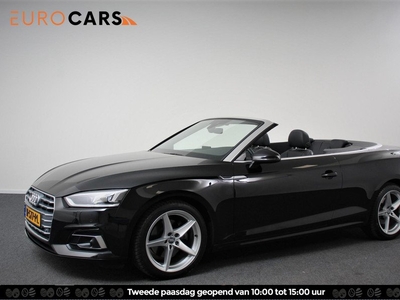 Audi A5 Cabriolet 40 TFSI 2.0 190pk S-tronic Sport | Lederen bekleding | Navigatie | Climate Control | Parkeer sensoren | Lichtmetalen velgen