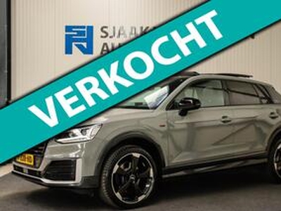 Audi Q2 1.4 TFSI CoD Sport Pro Line S S-line 150pk S-Tronic! 1e Eig|DLR|Panoramadak|LED Matrix|3D Knippers|Camera|B&O|Black|19inch