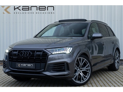 Audi Q7 55 TFSI e Quattro S-line S stoelen Panodak Luchtv. Matrix ACC Ambiente