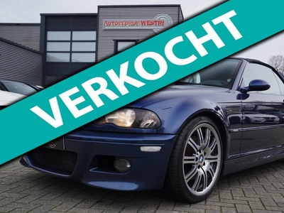 BMW 3-serie Cabrio M3 3.2 SMG | Harman / Kardon | Luxe leder | Lagerschalen vernieuwd | Youngtimer | INCLUSIEF BTW |