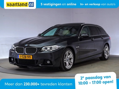 BMW 5 Serie 528i 245pk M Sport Aut. [ Nieuwe distr.ketting! ][ Pano Comfortzetels Leder ]