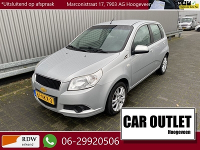 Chevrolet Aveo 1.2 16V LS 130Dkm.NAP, 5Drs, Airco & Nieuwe APK – Inruil Mogelijk –