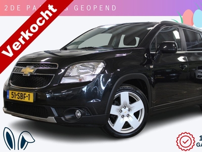 Chevrolet Orlando 1.8 LTZ 7 Pers. | Incl. 1 jaar garantie | Cruise | Trekhaak | Airco | Navi | Radio | Parkeersensoren | Elek. verstelbare spiegels |