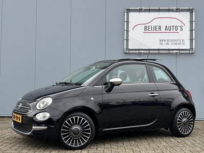 Fiat 500 0.9 TwinAir Turbo Lounge Schuifdak/Leer/Navi.