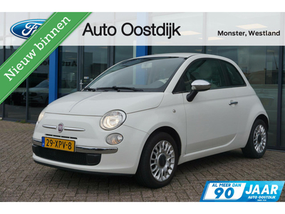 Fiat 500 1.2 Easy 69PK Airco Elek. Ramen Centr. Deurvergrendeling CD/MP3 15'' Inch Velgen Reserve Wiel