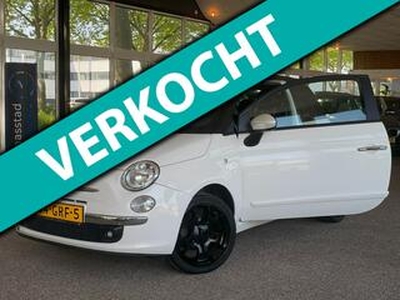 Fiat 500 1.2 Sport|Airco|Lage km|Topstaat|Rijdt en schakelt perfect|Nette voertuig|Eyecatcher|Nette interieur