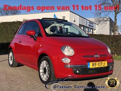 Fiat 500C 1.2 Lounge, Apk 6-2025! 4 Nwe All Seasons! Zondag OPEN!