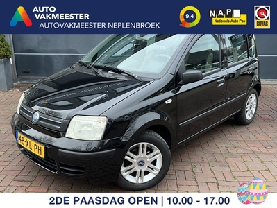 Fiat Panda 1.2 Emotion Bj 2007 Apk 01-2025 hoge zit Airco,Trekhaak Dealer onderhouden