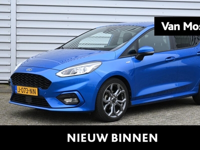 Ford Fiesta 1.0 EcoBoost ST-Line 125PK | Automaat | Winterpack | Adaptieve Cruisecontrol | Dodehoekdetectie | Achteruitrijcamera