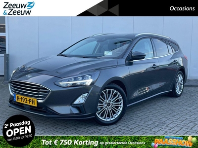 Ford Focus Wagon 1.0 EcoBoost Titanium 1e Eigenaar | Camera | Trekhaak | Head-Up Display | B&O Sound | Elektrische Achterklep | Winter Pack | 12 maanden garantie! |