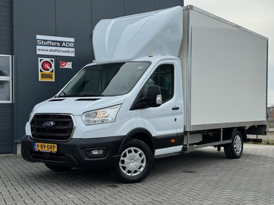 Ford Transit 350 2.0 EcoBlue 170pk Bakwagen 19,5 M3 Laadklep Palfinger | CarPlay | Cruise | Airco | Bluetooth | Meubelbak