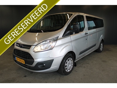Ford Transit Custom 310 2.0 TDCI L2H1 9 Persoons - Euro 6 - € 10.500,- NETTO! - Airco - Cruise - PDC -