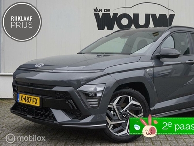 Hyundai Kona 1.6 GDI HEV N Line Sky Panoramadak | Elektr.Stoelverstelling met memory | 360 View