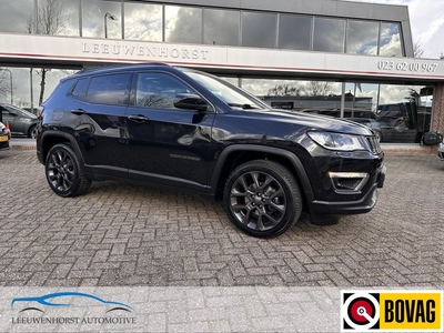 Jeep Compass 1.3T S, full option, 2021, leer, navi, clima, pano, NL-dealerauto