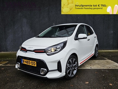 Kia Picanto 1.0 T-GDi 100 PK GT-Line | Schuif-/Kanteldak | Leder | Camera | Navi | Stuur-/Stoelverwarming | 16