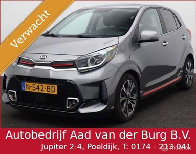 Kia Picanto 1.0 T-GDi 100pk GT-Line 5 zits Opendak ! Sport uitvoering, Full option , Stoel & Stuur verwarming , Nederlandse auto , 7 jaar Fabrieks garantie