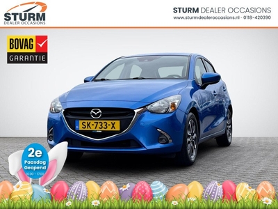 Mazda 2 1.5 Skyactiv-G Dynamic+ | Navigatie | Cruise Control | Airco | Park. Sensor | Bluetooth Tel. | 16'' Velgen | Rijklaarprijs!