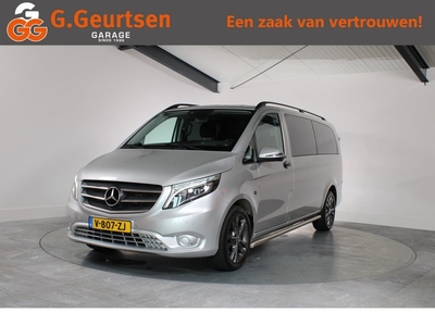 Mercedes-Benz Vito 119 CDI 190PK Extra Lang, Dubbel Cabine, LED, Trekhaak, Achterdeuren, Camera, Navigatie