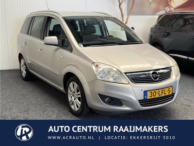 Opel Zafira 1.8 Cosmo 7 PERSOONS CRUISE CONTROL CLIMATE CONTROL NAVIGATIE BLUETOOTH TELEFOON PDC MISTLAMPEN VOOR TREKHAAK ZEER MOOI !! LOCATIE 3010 DEK