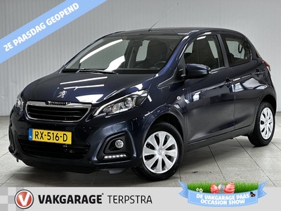 Peugeot 108 1.0 e-VTi Active /17.000KM NAP! /AUTOMAAT /LED Dagrijverl. /Airco /Elek. ramen voor /Multi. LEDER Stuur + Flippers /Bluetooth /Isofix /Mistlampen.