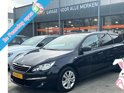 Peugeot 308 SW BWJ 2016 / 1.2 PT 131 PK Style / Clima / Navi / Cruise / Pano dak / PDC / Lichtmetaal / Privacy glass / DAB /