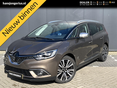 Renault Grand Scénic TCe 160pk Initiale Paris Automaat | 1e eigenaar | Lederen bekleding | Sensoren V+A | Clima | Bose | Stoelverwarming | Elektrisch verstelbare stoelen | Massage functie | HUD | Camera |