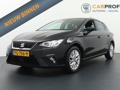 SEAT Ibiza 1.0 TSI Style Navigatie Carplay Climate Controle Dealer onderhouden NAP Stoelverwarming