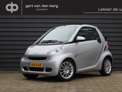 Smart Fortwo cabrio 1.0 mhd Passion - AIRCO - AUTOMAAT - LICHTMET. VELGEN - ELEKTR. PAKKET -