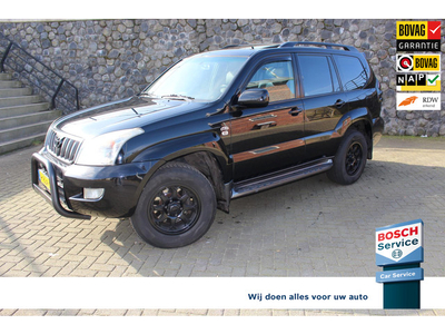 Toyota Land Cruiser 3.0 D-4D VX 5 pers Automaat Alle optie´s revisie versn bak bull bar treeplanken enz