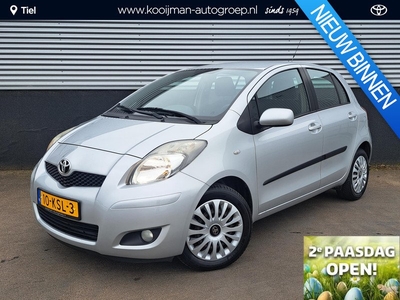 Toyota Yaris 1.3 VVTi Aspiration Climate control, Dealeronderhouden, All-season banden, 5-deurs, Centrale deurvergrendeling, Elektrische spiegels, Radio/CD-speler