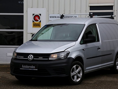 Volkswagen Caddy 1.4 TGI L2H1 Maxi Automaat*BPM Vrij!*Perfect VW Onderh.*1ste Eig*Zijschuifdeur/Stoelverw./Trekhaak/Voorruitsnelont./LED/Parkeers