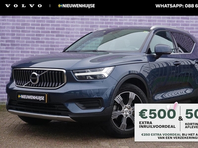 Volvo XC40 2.0 T4 Inscription | Trekhaak | Adaptieve Cruise Controle | Blis | Panorama-Schuifdak | Camera | Leder | Stoelverwarming