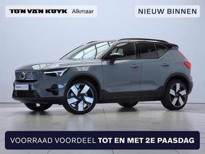 Volvo XC40 Recharge Single Motor 231PK Ultimate 70 kWh / Nubuck-MicroTech / Panoramisch Dak / 360gr Camera / 20