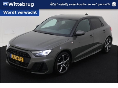 Audi A1 Sportback 30 TFSI Pro Line S 115 pk/ Mettallic Climatronic/S line int. en ext. / APP/ Led/ Do glas/ 17 lmv