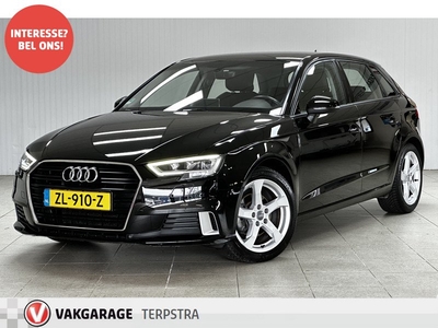 Audi A3 Sportback 30 TFSI Design Pro Line/ Automaat!/ 17''LMV/ Virtual Cockpit/ LED Koplampen/ Stoelverw./ Clima/ Navi/ Cruise/ Bluetooth/ Multi.LEDER.Stuur/ Elek.Pakket/ Isofix/ PDC Achter.