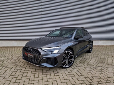 Audi A3 Sportback 40 TFSI e 3x S line 204pk Panodak Matrix Rs stoele Acc Camera B&O Sfeer Elektrische stoelen Elektrische kofferb