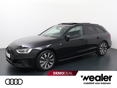 Audi A4 Avant 35 TFSI S edition Competition | Panoramadak | Stoelverwarming | Optiekpakket zwart plus | Afgevlakt stuurwiel | Cruise Controle