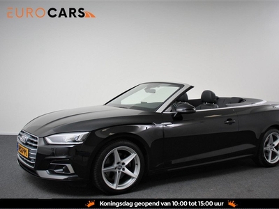 Audi A5 Cabriolet 40 TFSI 2.0 190pk S-tronic Sport | Lederen bekleding | Navigatie | Climate Control | Parkeer sensoren | Lichtmetalen velgen