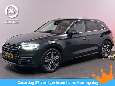 Audi Q5 55 TFSI e quattro S Line Plug In Hybrid 367pk PHEV | Luchtvering | Virtual | 360 Camera | Adaptive Cruise | Bang & Olufsen | Lederen Sportstoelen Memory & Ventilatie | Apple Carplay | Keyless |