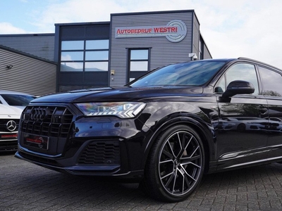 Audi Q7 55 TFSI quattro Pro Line S 7p | 22 inch | 7 persoons | 2 x S-line | Luchtvering | inclusief 21% BTW | Panorama | NAP |